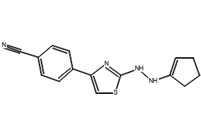 4-(THIAZOL-2-YL)BENZONITRILE structure, CAS 672324-84-4