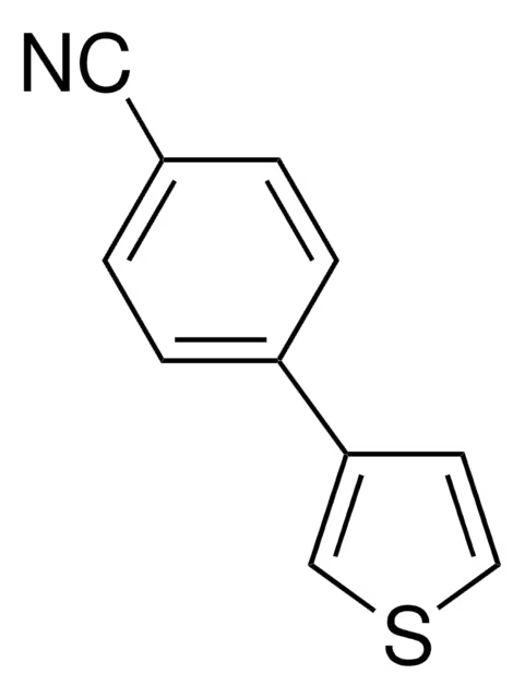4-(THIOPHEN-3-YL)BENZONITRILE structure, CAS 172507-33-4