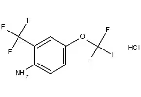 4-(TRIFLUOROMETHOXY)-2-(TRIFLUOROMETHYL)ANILINE structure, CAS 409114-48-3