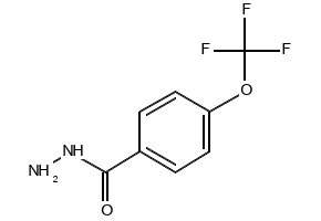 4-(TRIFLUOROMETHOXY)BENZOHYDRAZIDE structure, CAS 175277-18-6