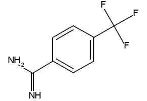 4-(TRIFLUOROMETHYL)BENZIMIDAMIDE structure, CAS 131472-28-1