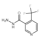 4-(TRIFLUOROMETHYL)NICOTINOHYDRAZIDE structure, CAS 175204-84-9