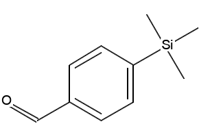4-(TRIMETHYLSILYL)BENZALDEHYDE structure, CAS 2199-32-8