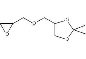 4-[(2,3-EPOXYPROPOXY)METHYL]-2,2-DIMETHYL-1,3-DIOXOLANE structure, CAS 1607-37-0