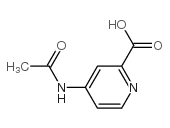 4-ACETAMIDOPICOLINIC ACID structure, CAS 84487-16-1