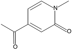 4-ACETYL-1-METHYLPYRIDIN-2(1H)-ONE structure, CAS 27330-27-4