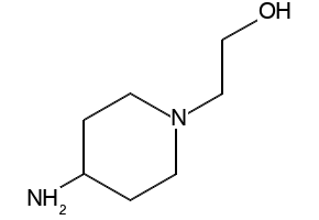 4-AMINO-1-PIPERIDINE-ETHANOL structure, CAS 89850-72-6
