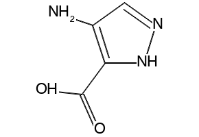 4-AMINO-1H-PYRAZOLE-3-CARBOXYLIC ACID structure, CAS 116008-52-7