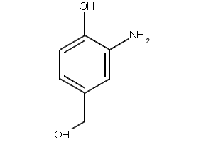 4-AMINO-2-(HYDROXYMETHYL)PHENOL structure, CAS 104333-09-7