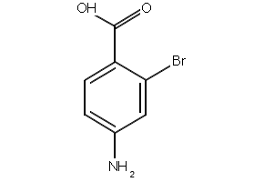 4-AMINO-2-BROMOBENZOIC ACID structure, CAS 2486-52-4
