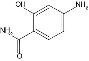 4-AMINO-2-HYDROXYBENZAMIDE structure, CAS 5985-89-7