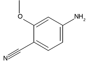 4-AMINO-2-METHOXYBENZONITRILE structure, CAS 7251-09-4