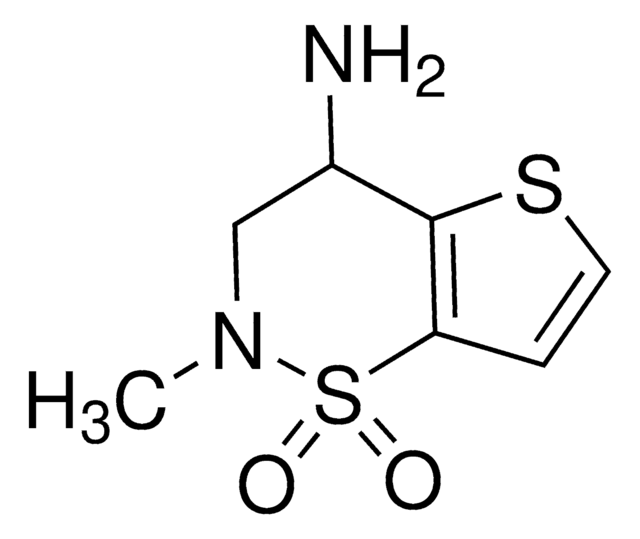 4-AMINO-2-METHYL-3,4-DIHYDRO-2H-THIENO[2,3-E][1,2]THIAZINE 1,1-DIOXIDE structure, CAS 1114597-89-5