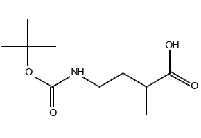 4-AMINO-2-METHYLBUTANOIC ACID structure, CAS 42453-21-4