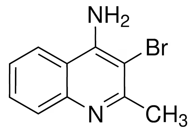 4-AMINO-3-BROMO-2-METHYLQUINOLINE structure, CAS 90772-21-7