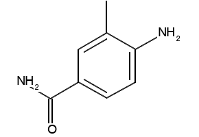 4-AMINO-3-METHYLBENZAMIDE structure, CAS 106037-36-9
