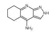 4-AMINO-5,6,7,8-TETRAHYDRO-2H-PYRAZOLO[3,4-B]QUINOLINE structure, CAS 128854-10-4