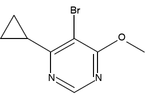 4-AMINO-5-BROMO-6-METHOXYPYRIMIDINE structure, CAS 54928-24-4