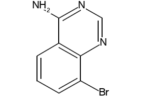4-AMINO-8-BROMOQUINAZOLINE structure, CAS 1260657-19-9