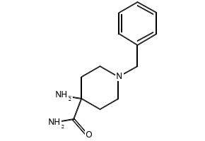 4-AMINO-N-BENZYLPIPERIDINE-4-CARBOXAMIDE structure, CAS 170921-49-0