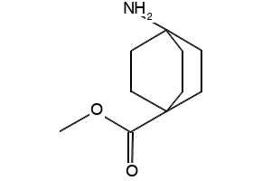 4-AMINOBICYCLO[2.2.2]OCTANE-1-CARBOXYLIC ACID METHYL ESTER structure, CAS 135908-33-7