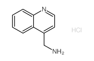 4-AMINOMETHYLQUINOLINE HYDROCHLORIDE structure, CAS 1095661-17-8