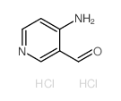 4-AMINONICOTINALDEHYDE DIHYDROCHLORIDE structure, CAS 927891-97-2