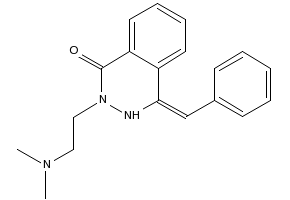 4-BENZYL-2-(2-(DIMETHYLAMINO)ETHYL)PHTHALAZIN-1(2H)-ONE structure, CAS 16188-61-7