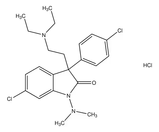 4-BENZYL-2-(2-(DIMETHYLAMINO)ETHYL)PHTHALAZIN-1(2H)-ONE HYDROCHLORIDE structure, CAS 16188-76-4