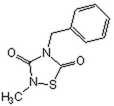 4-BENZYL-2-METHYL-1,2,4-THIADIAZOLIDINE-3,5-DIONE structure, CAS 327036-89-5