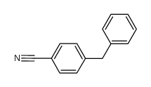 4-BENZYLBENZONITRILE structure, CAS 23450-31-9