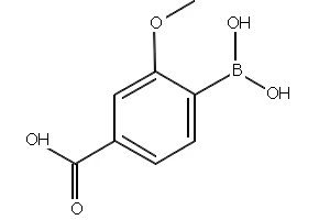 4-BORONO-3-METHOXYBENZOIC ACID structure, CAS 741699-09-2