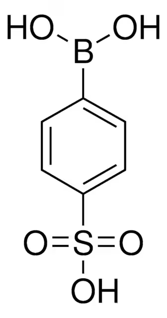 4-BORONOBENZENESULFONIC ACID structure, CAS 913836-00-7