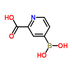 4-BORONOPICOLINIC ACID structure, CAS 1072946-59-8