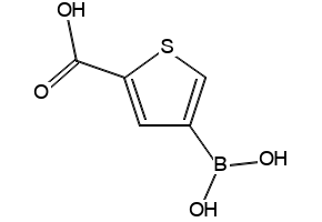 4-BORONOTHIOPHENE-2-CARBOXYLIC ACID structure, CAS 913835-91-3