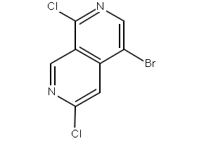 4-BROMO-1,6-NAPHTHYRIDINE structure, CAS 5268-14-4