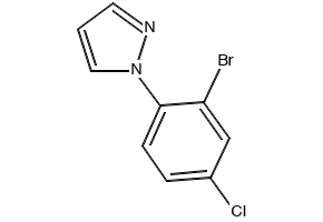 4-BROMO-1-((2-BROMOPHENYL)SULFONYL)-1H-PYRAZOLE structure, CAS 957062-77-0