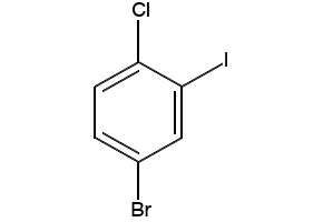 4-BROMO-1-CHLORO-2-IODOBENZENE structure, CAS 774608-49-0