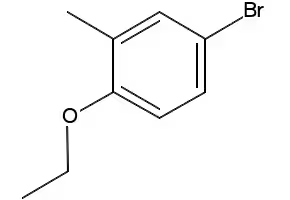 4-BROMO-1-ETHOXY-2-METHYLBENZENE structure, CAS 79636-93-4