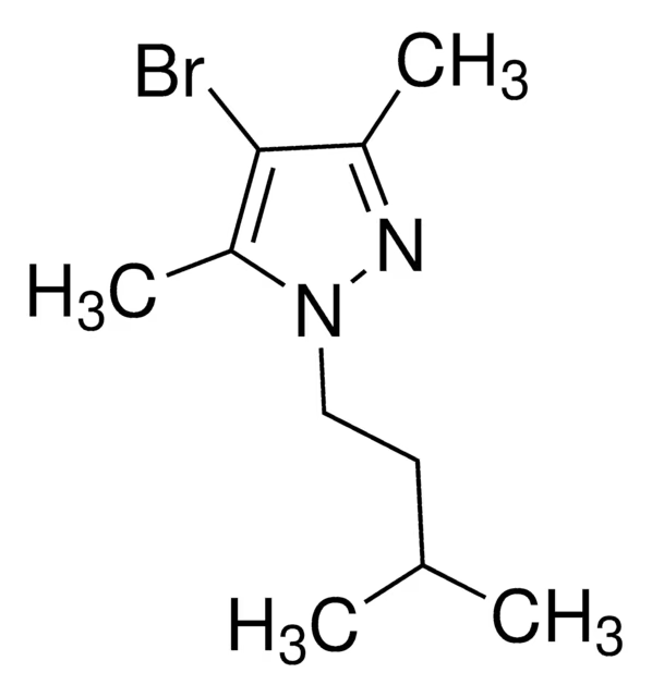4-BROMO-1-ISOPENTYL-3,5-DIMETHYL-1H-PYRAZOLE structure, CAS 1171717-09-1