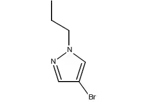 4-BROMO-1-PROPYL-1H-PYRAZOLE structure, CAS 141302-33-2