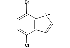 4-BROMO-1H-INDOL-7-OL structure, CAS 1167056-91-8