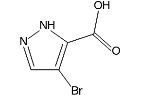 4-BROMO-1H-PYRAZOLE-5-CARBOXYLIC ACID structure, CAS 1092683-57-2