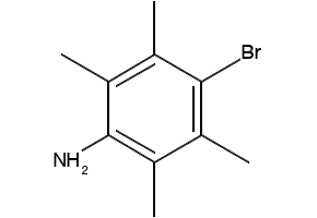 4-BROMO-2,3,5,6-TETRAMETHYLANILINE structure, CAS 53965-69-8