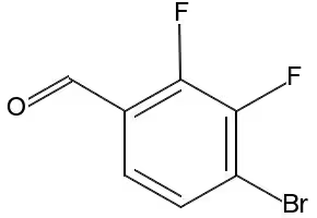4-BROMO-2,3-DIFLUOROBENZALDEHYDE structure, CAS 644985-24-0