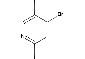4-BROMO-2,5-DIMETHYLPYRIDINE structure, CAS 17117-23-6