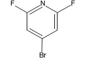 4-BROMO-2,6-DIFLUOROPYRIDINE structure, CAS 903513-58-6