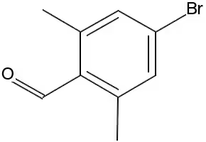 4-BROMO-2,6-DIMETHYLBENZALDEHYDE structure, CAS 5769-33-5