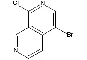 4-BROMO-2,7-NAPHTHYRIDIN-1-AMINE structure, CAS 959558-28-2