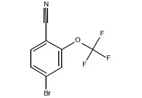 4-BROMO-2-(TRIFLUOROMETHOXY)BENZONITRILE structure, CAS 1187983-97-6